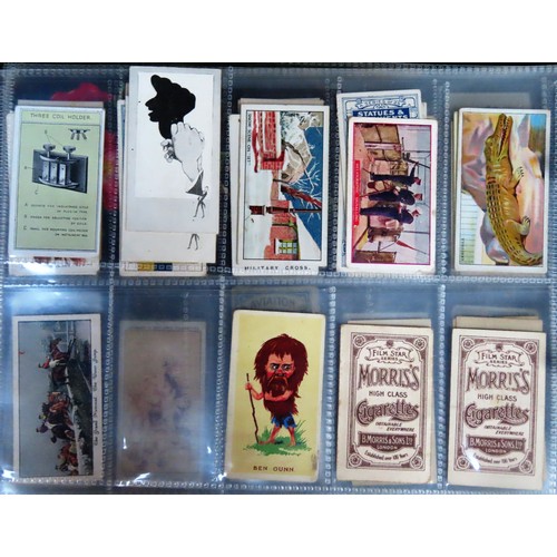 40 - Album of Approx. 300+ mixed cards Inc. early and late series numbers - various makers Inc. De Reszke... 