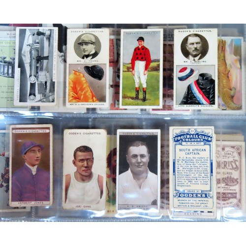 40 - Album of Approx. 300+ mixed cards Inc. early and late series numbers - various makers Inc. De Reszke... 