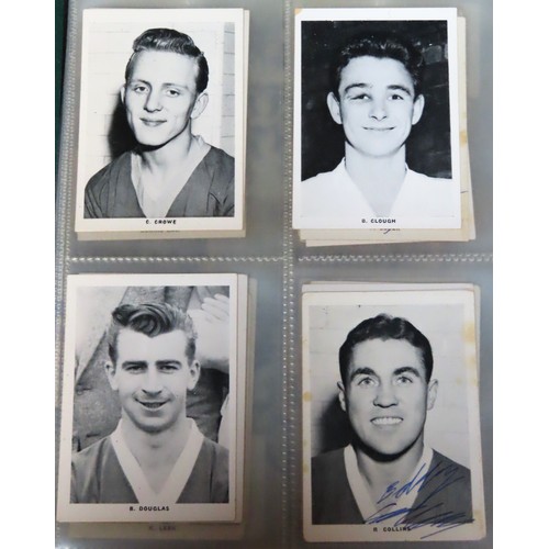 45 - Large selection of Football related card sets and odds including Star Teams 1961