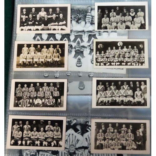 45 - Large selection of Football related card sets and odds including Star Teams 1961