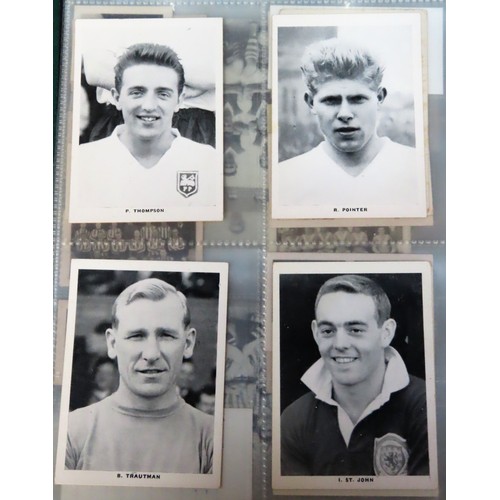 45 - Large selection of Football related card sets and odds including Star Teams 1961