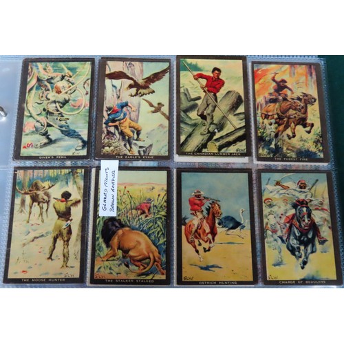 50 - Thirty various DC. Thompson Adventure pictures cards