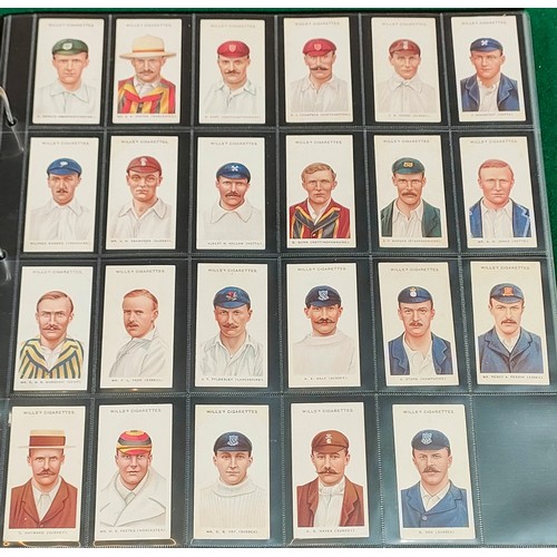 91 - Set of Wills Cricketers small cards