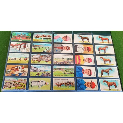 98 - Two sets of Horse Racing related cards by Anstie