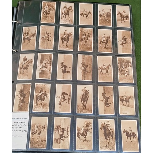 99 - Two sets of Horseracing cards by B.A.T and W.T. Davies