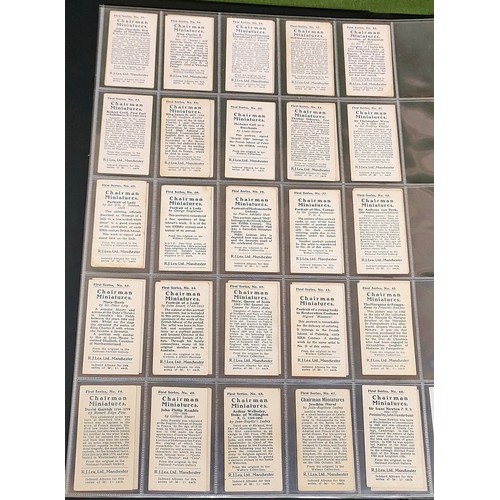 109 - Two sets of R.J. Lea Miniatures