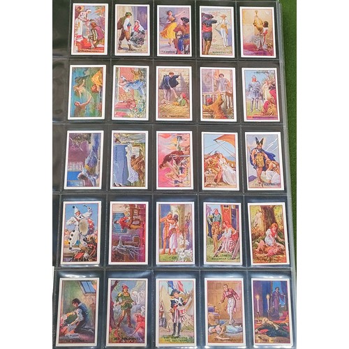 110 - Three sets of various Tobacco cards depicting Music and Stage