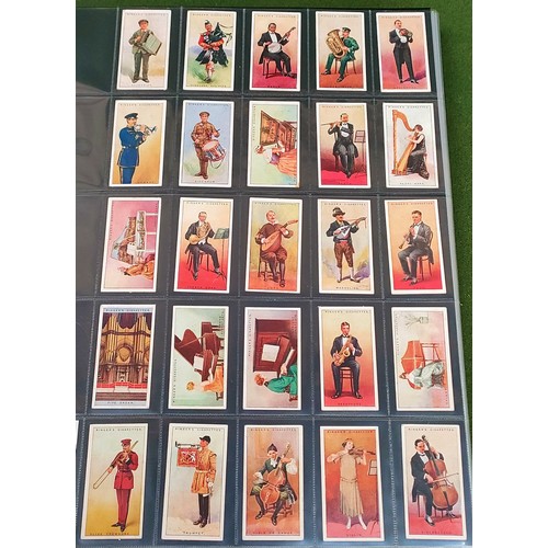 111 - Three sets of Music related Tobacco cards