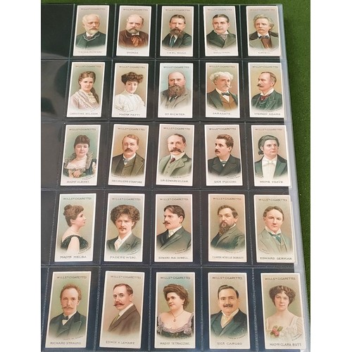 111 - Three sets of Music related Tobacco cards