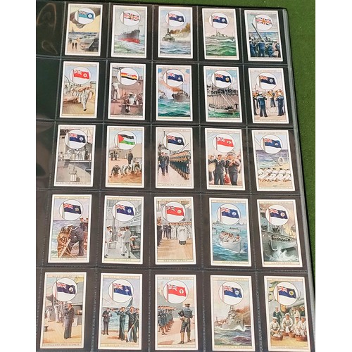 117 - Twelve sets of Tobacco cards, various companies including Strathmore, depicting British Aircraft etc