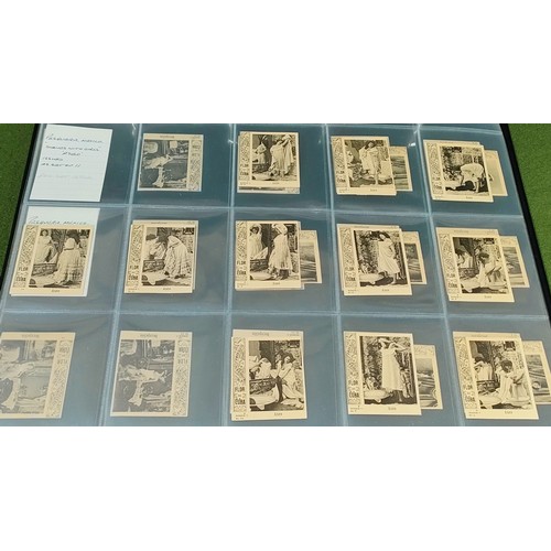 119 - Ten sets of Pesquera Mexico cards with females