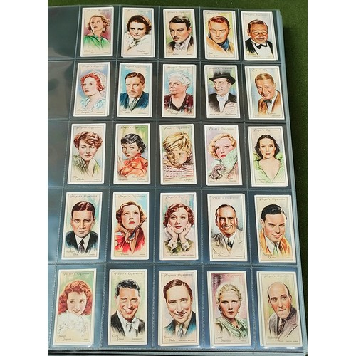 124 - Selection of various Film Star related Tobacco cards