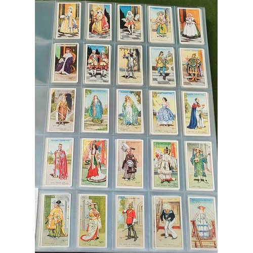 125 - Fourteen sets of mixed tobacco cards, various companies, with premium cards