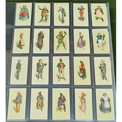 125 - Fourteen sets of mixed tobacco cards, various companies, with premium cards