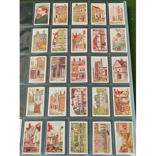 125 - Fourteen sets of mixed tobacco cards, various companies, with premium cards