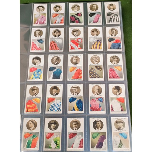 130 - Four sets of Horse racing cards by Ogdens