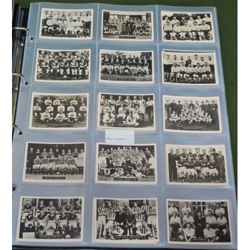 136 - Full set of Ardath Football cards consisting of Group F. Southern teams, including overprints