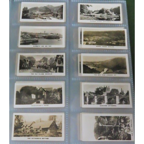 141 - Five albums of mixed cigarette cards, mostly Players and Wills sets