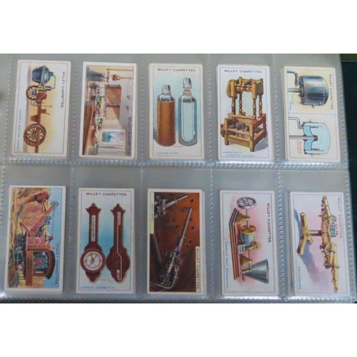 141 - Five albums of mixed cigarette cards, mostly Players and Wills sets