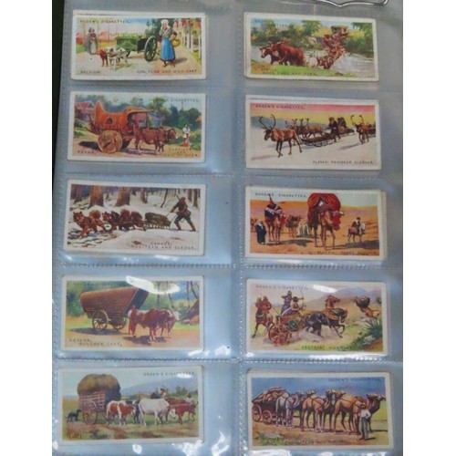 142 - Four albums of various Cigarette card including Phillips and Ogdens sets