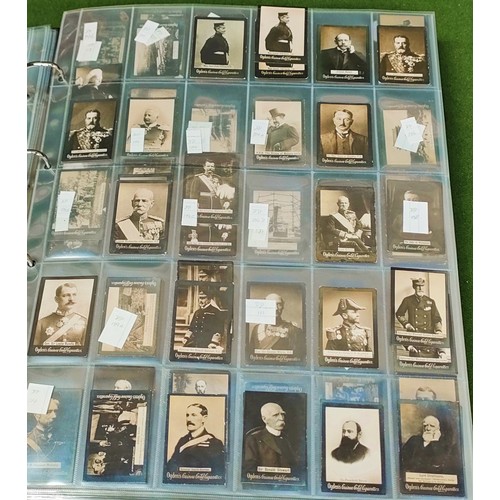 144 - Mixture of various Ogdens Guinea Gold cigarette cards, with lots of variations