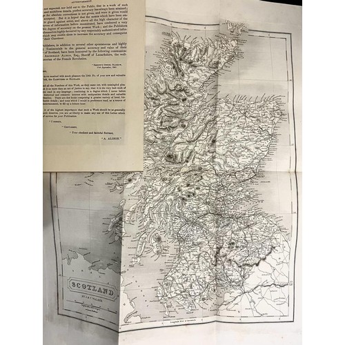 22 - GAZETTEER PARLIAMENTARY 1840-43 ENGLAND AND WALES, FOUR VOLUMES, PUBLISHED FULLARTON 1843, BINDING T... 