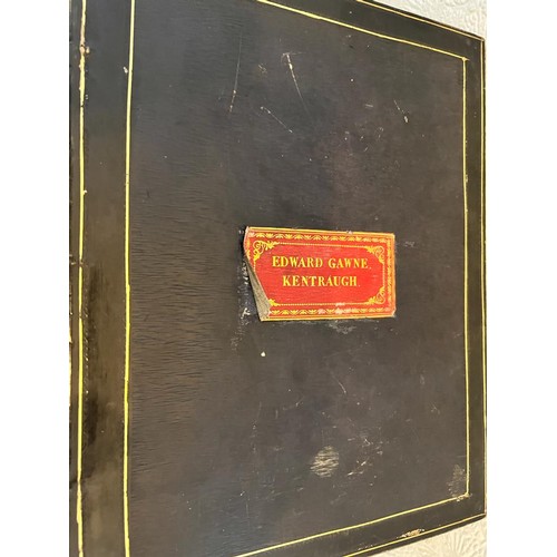 19 - CLARENDON PRESS HOLY BIBLE, THREE VOLUMES, 1826, WITH MAPS AND ILLUSTRATIONS, FULL LEATHER BOUND