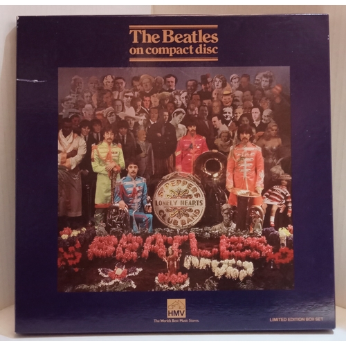 4 - The Beatles Sgt. Pepper HMV CD box set, George Harrison Got  My Mind Set On You 12” Picture Disc, Th... 