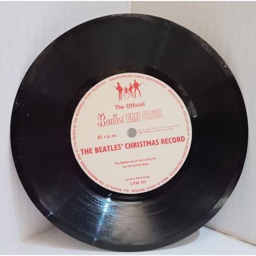 20 - The Beatles 1964 Fan Club Christmas flexi record with 1964 flexi no sleeve