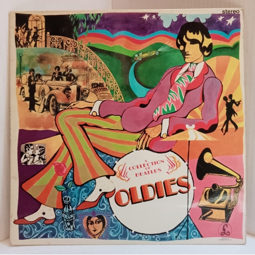 25 - The Beatles A Collection of Beatles Oldies But Goldies PSC 7016 Stereo Black & Yellow Parlophone Lab... 