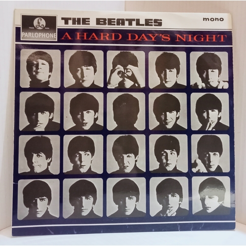 27 - The Beatles A Hard Day’s Night PMC 1230 Mono Black & Yellow Parlophone Label, with “The Parlophone C... 