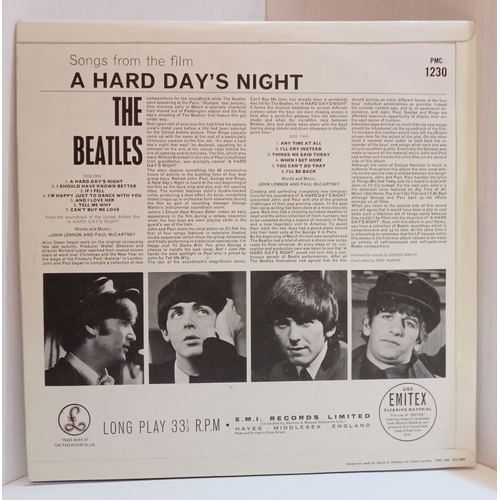 27 - The Beatles A Hard Day’s Night PMC 1230 Mono Black & Yellow Parlophone Label, with “The Parlophone C... 