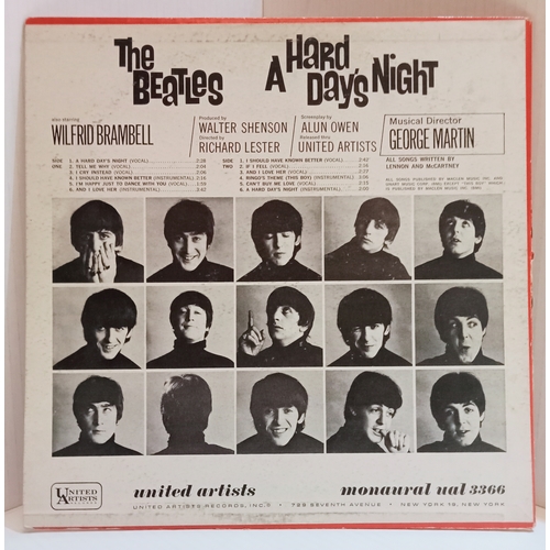 28 - The Beatles A Hard Day’s Night UAS 6366 Stereo United Artists first issue with “I Cry Instead” label... 