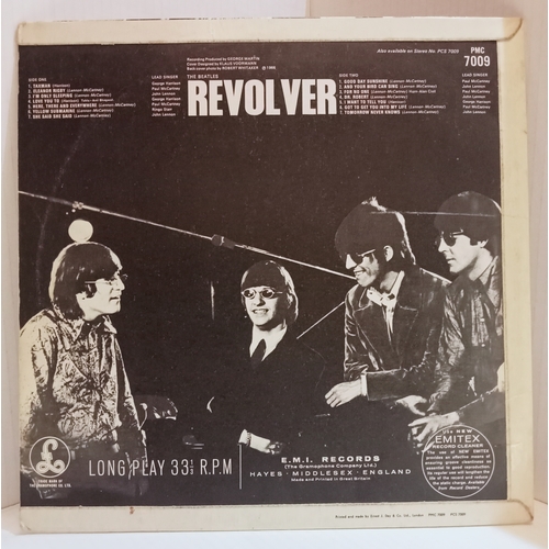 30 - The Beatles Revolver PMC 7009 Mono Black & Yellow Parlophone Label with Ernest J Day & Co Ltd sleeve... 