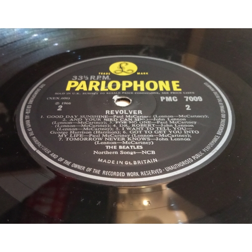 30 - The Beatles Revolver PMC 7009 Mono Black & Yellow Parlophone Label with Ernest J Day & Co Ltd sleeve... 