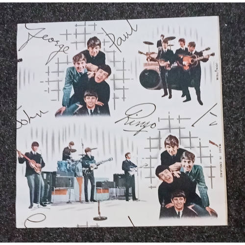 32 - The Beatles approx 1 metre square section of Wall Paper.