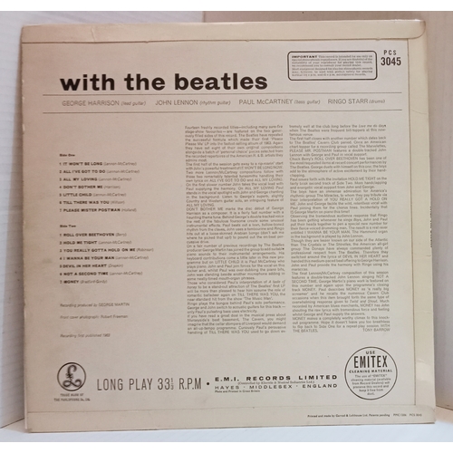 40 - The Beatles With The Beatles PCS 3045 Stereo Black & Yellow Parlophone Label. First pressing excelle... 