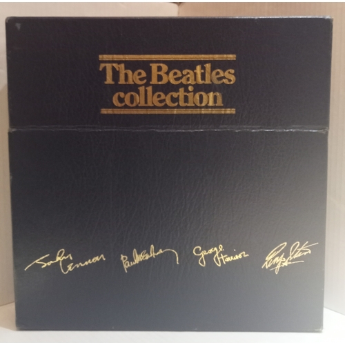 54 - The Beatles Collection BC13 blue box with gold print (box only)