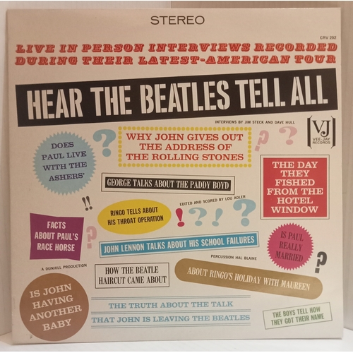 66 - A collection of records including Hear The Beatles Tell All, The Early Years The Beatles featuring T... 