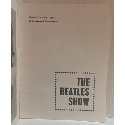 67 - The Beatles Bournemouth Gaumont concert programme 19th to 24th August 1963.