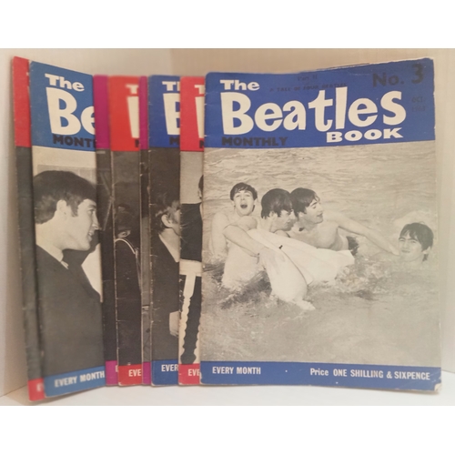 84 - A small collection of 46 original Beatles Monthly Magazines many duplicate copies.