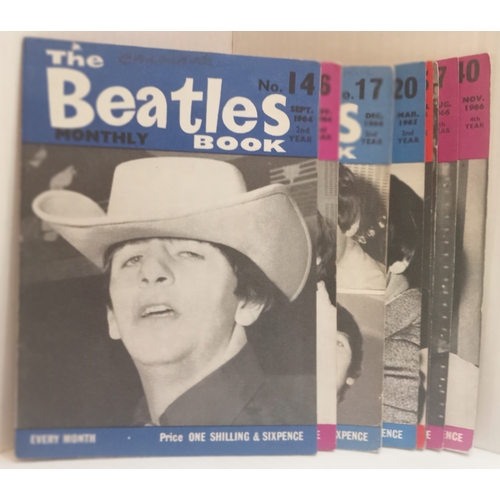 84 - A small collection of 46 original Beatles Monthly Magazines many duplicate copies.