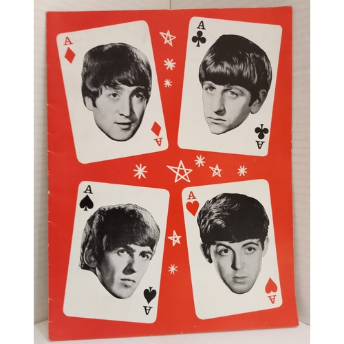 88 - The Beatles Four Aces/Mary Wells UK Tour Programme 9th October to 10th November 1964.