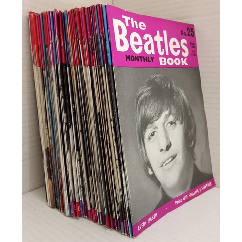 93 - The Beatles Book Monthly original issues No 25 to 77 - missing number 74.