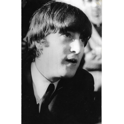 100 - Two original vintage prints of John Lennon & Paul McCartney marked on reverse Barry Farrell, All pri... 