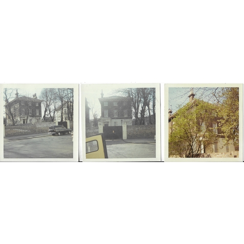 102 - Seven original Polaroid fan photographs, four featuring Paul McCartney and three of Paul's house at ... 