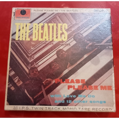 142 - The Beatles Please Please Me Mono Reel To Reel TA-PMC1202 with Emitape insert.