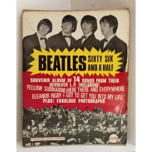 143 - The Beatles a small collection of original sheet music and music books including Mister Moonlight, I... 