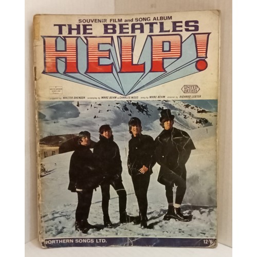 143 - The Beatles a small collection of original sheet music and music books including Mister Moonlight, I... 