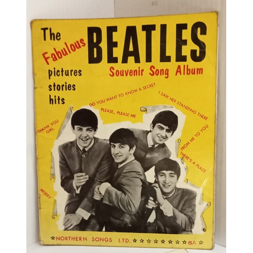 143 - The Beatles a small collection of original sheet music and music books including Mister Moonlight, I... 